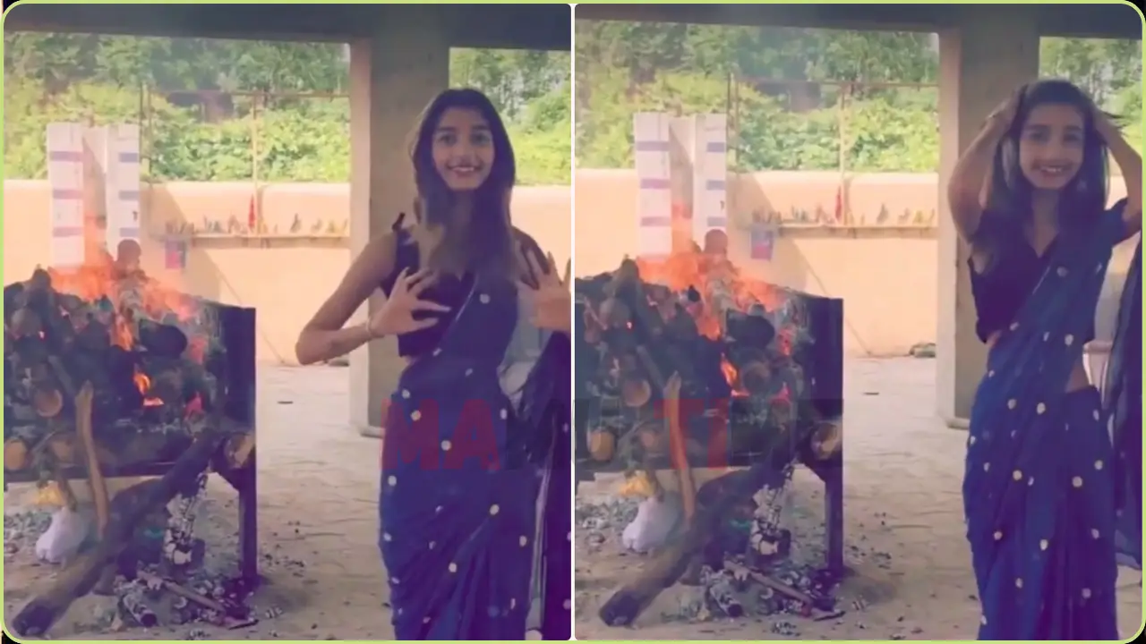 Viral Video Girl Dancing Crematorium