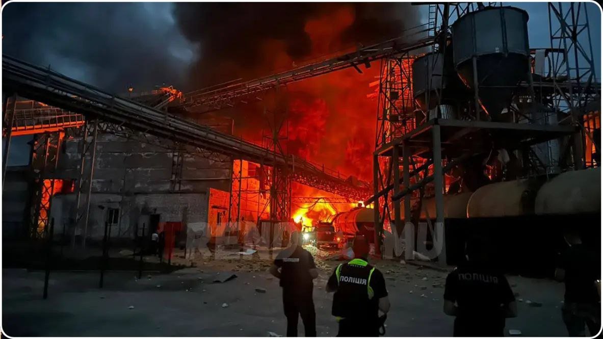 Ukraine Attack on Russia Oil Facilities