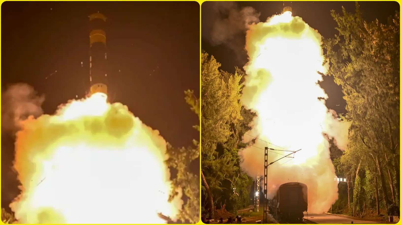 DRDO Agni P Rail Launcher Test Details