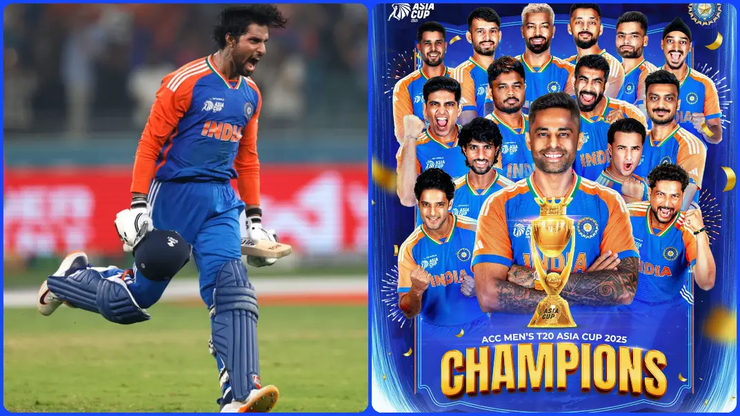 India Clinch 9th Asia Cup Title