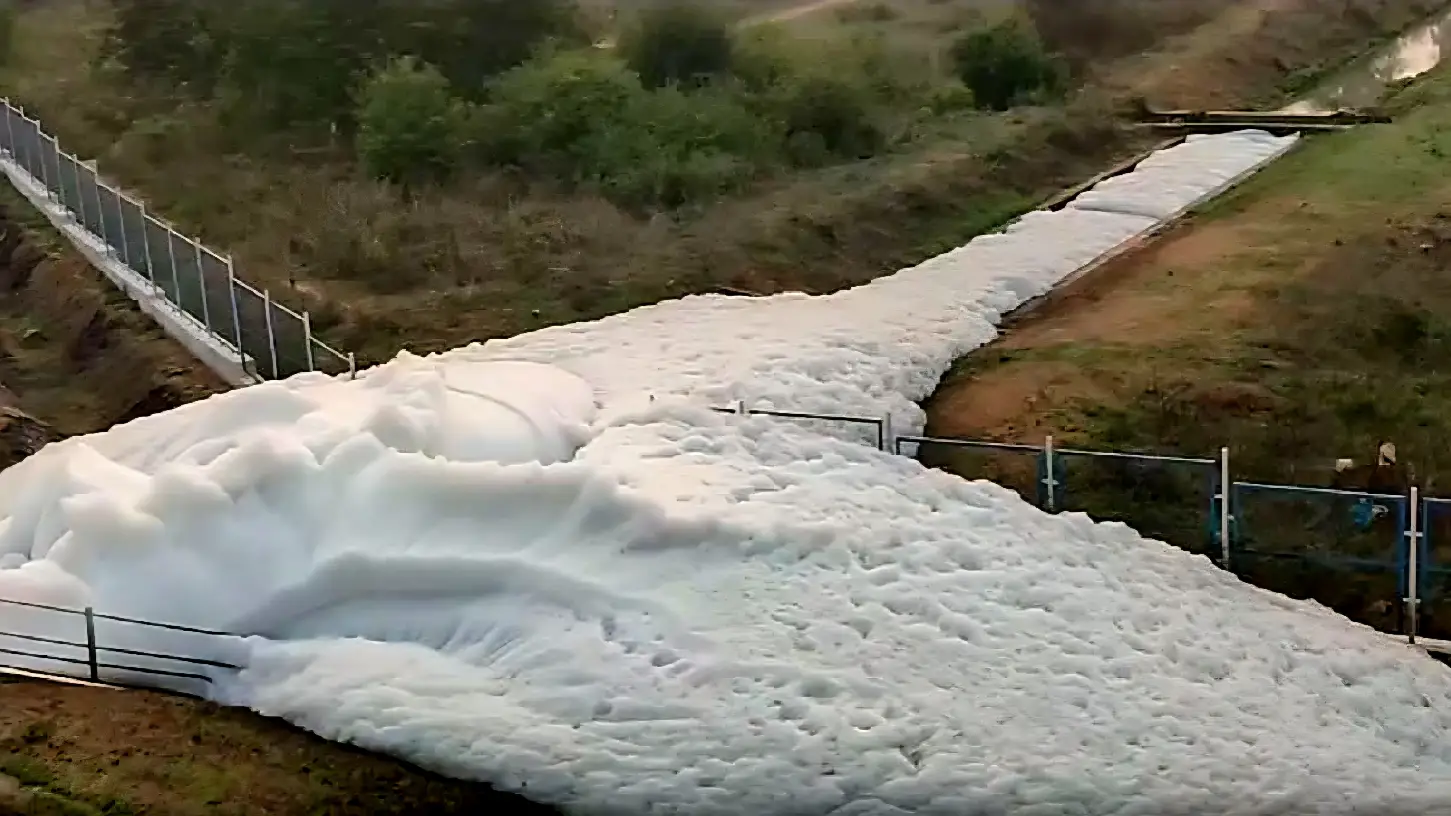 Thenpennai River Pollution