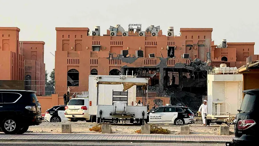 Israel Airstrike on Doha Qatar