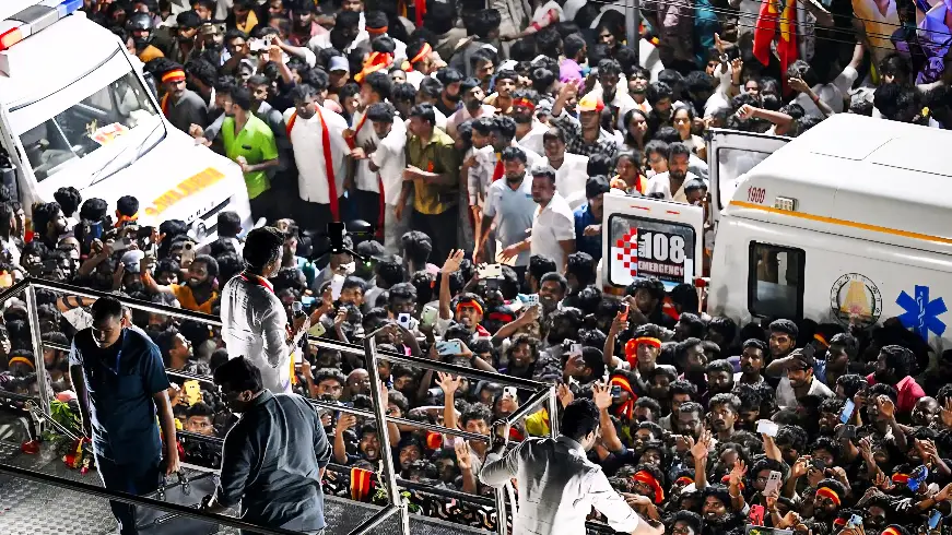 TVK Public Meeting Karur