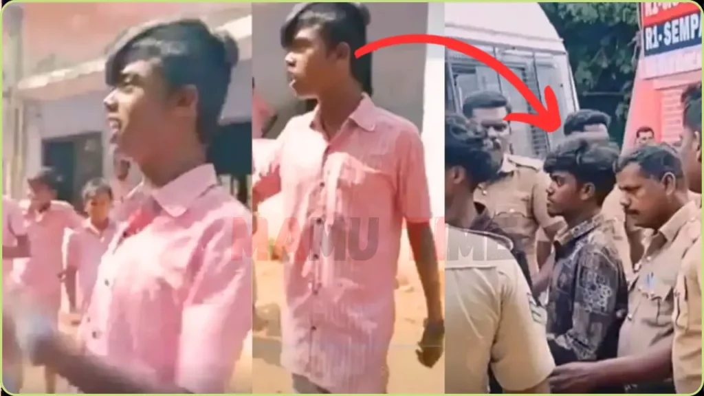 அன்று ஏறுனா ரயிலு இறங்கினா ஜெயிலு என்று ஆசிரியரை மிரட்டியவன் இன்று கொள்ளையன்!