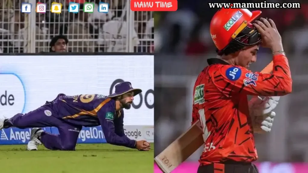 Varun Chakaravarthy catch Abhishek out or not controversy